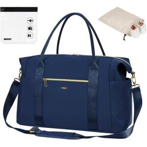 Travel Duffel Bag for Women Dark Blue